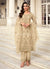 Beige Embroidered Pakistani Pant Style Salwar Suit