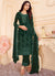 Green Georgette Embroidered Eid Salwar Kameez