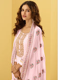 Pale Pink Designer Palazzo Suit In Germany