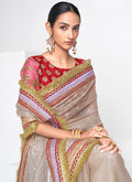 Buy Organza Silk Saree 