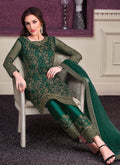 Green Pant Suit In USA