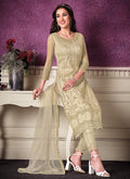 Cream Beige Pant Suit In Germany