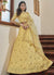 Yellow Sequence Embroidery Festive Lehenga Choli