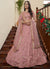 Rose Pink Sequence Embroidery Festive Lehenga Choli