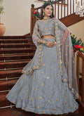 Shop Latest Festive Lehenga Online Free Shipping In USA, UK, Canada, Germany, Mauritius, Singapore With Free Shipping Worldwide.