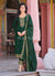 Green Sequence Embroidered Pakistani Pant Style Suit
