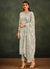 Light Grey Embroidery Pakistani Salwar Suit