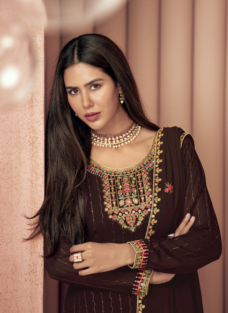 Georgette Salwar Kameez