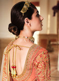 Red Golden Lehenga Choli