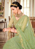 Pistachio Green Lehenga Choli