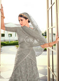 Silver Grey Lehenga Choli