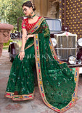 Shop Wedding Saree In USA, UK, Canada, Germany, Australia, New Zealand, Singapore With Free Shipping Worldwide.