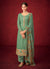 Green Embroidered Indian Palazzo Suit