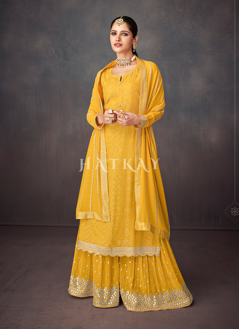 Latest Haldi Outfit In USA UK Canada