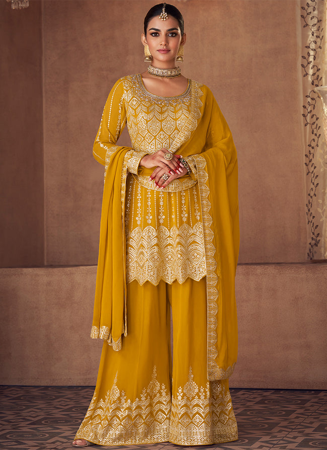 Shop Gharara Suit Online Free Shipping In USA, UK, Canada, Germany, Mauritius, Singapore With Free Shipping Worldwide.