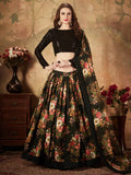 Black Designer Lehenga Choli