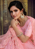 Pink Sequence Designer Lehenga Choli In USA