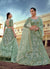 Mint Green Sequence And Dori Embellished Designer Lehenga Choli