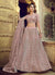 Dusky Pink Sequence And Dori Embellished Designer Lehenga Choli