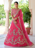 Hot Pink Designer Indian Wedding Lehenga Choli