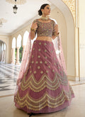 Mauve Lehenga Choli