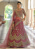 Mauve Designer Indian Wedding Lehenga Choli