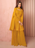 Yellow Designer Sharara Suit In Australia