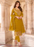 Yellow Georgette Salwar kameez