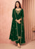 Green Multi Embroidered Georgette Salwar Kameez 