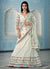 White Sequence And Thread Embroidered Designer Lehenga Choli