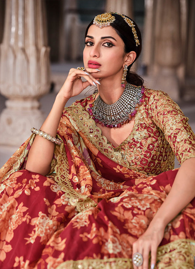 online bridal lehenga choli with price | Heenastyle