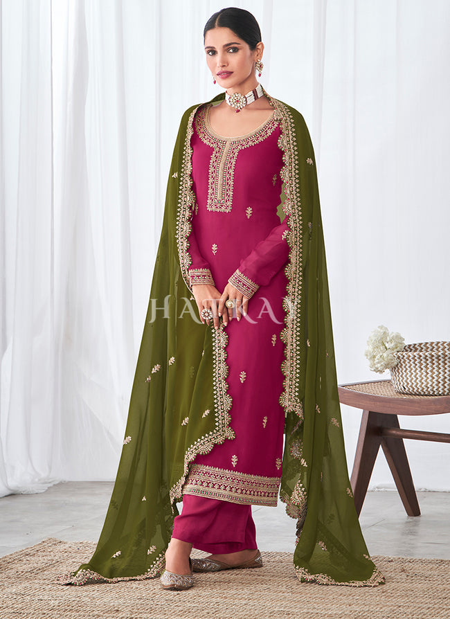 Straight Pant Suit for Women - buy Straight Pant Suit from Salwar