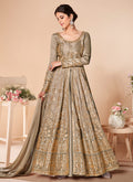 Silk Anarkali Suit