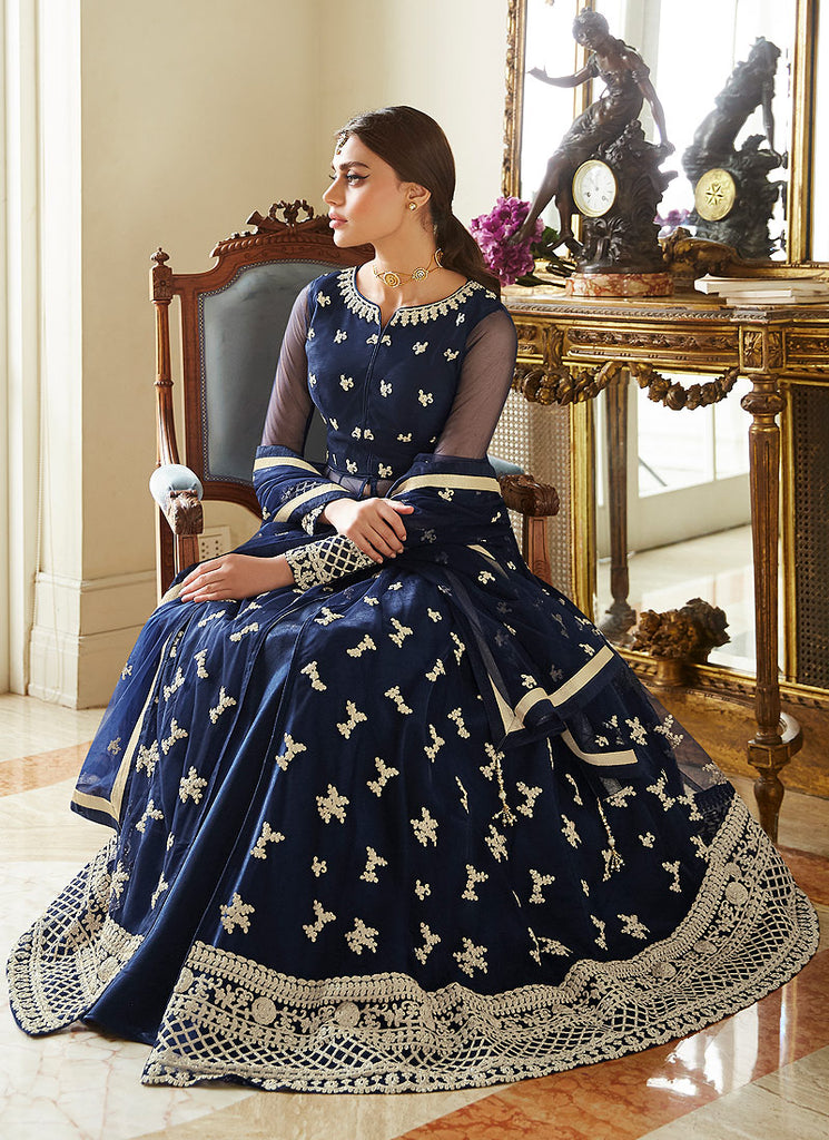  Net Anarkali Lehenga Suit