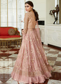 Net Anarkali Lehenga Suit