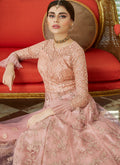 Net Anarkali Lehenga Suit