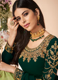 Embroidered Churidar Suit