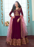 Embroidered Designer Anarkali Suit