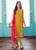 Embroidered Indian Churidar Suit