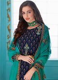 Embroidered Indian Churidar Suit
