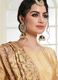 Indian Dresses - Yellow Golden Palazzo Suit
