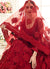 Rouge Red Pearl Embroidered Wedding Lehenga Choli, Lehenga