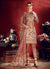 Indian Clothes - Light Pink Embroidered Pakistani Pants Suit