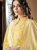 Yellow Light Casual Pakistani Pant Suit