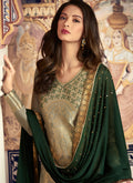 Silk Palazzos Pant Suit