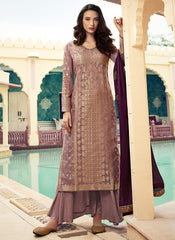 Silk Palazzos Pant Suit