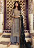 Silk Palazzos Pant Suit