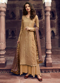 Silk Palazzos Pant Suit