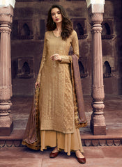 Silk Palazzos Pant Suit