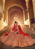 Lehanga Choli - Bridal Red Wedding Lehenga Choli In usa